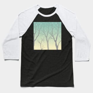 Winter in Forest Baseball T-Shirt